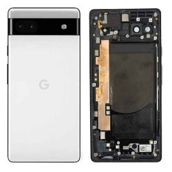 Google Pixel 6a Rear Housing Panel Chalk - Cellspare